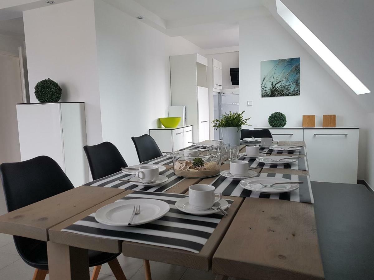 Ferienwohnung Dat Witte Hus 2 Büsum Exteriör bild